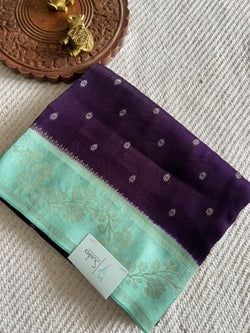 PURPLE WITH SEAGREEN