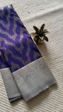 Colours – PURPLE WITH SILVER