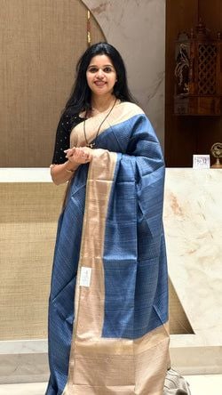 Colours – BLUE WITH BEIGE