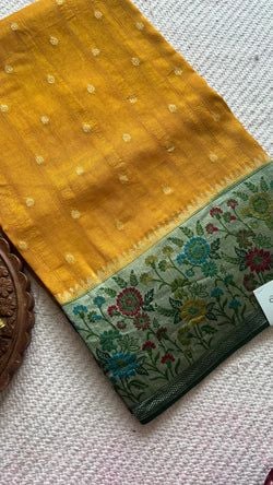 Colours – MUSTARD WITH BOTTLEGREEN