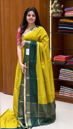 Colours – YELLOW WITH BOTTLEGREEN