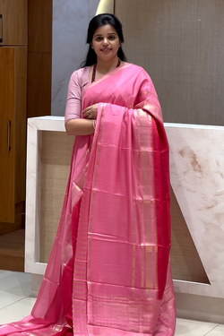 Color – RANI PINK WITH BABYPINK