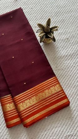 Colours – COFFEEBROWN WITH ORANGE