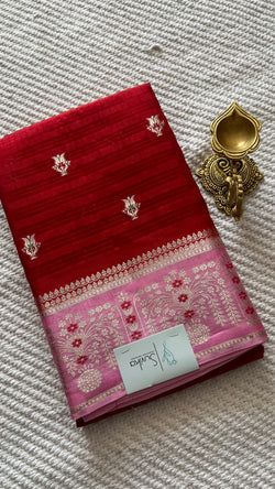 Colours – RED WITH BABYPINK