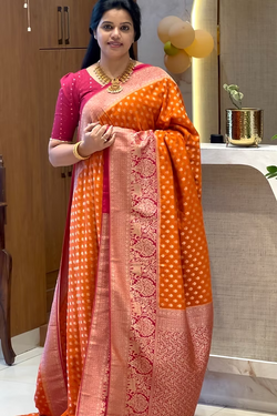 ORANGE WITH PINK