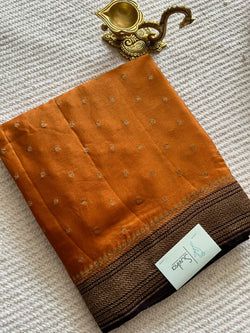Colours – MUSTARD WITH COFFEEBROWN