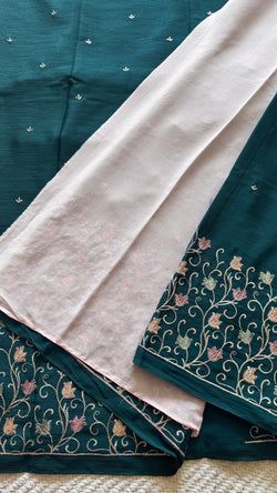 Colours – PEACOCKBLUE WITH BABYPINK