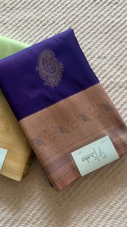 Colours – PURPLE WITH PEACH