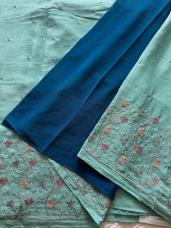 Colours – SEAGREEN WITH NAVYBLUE