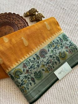 MUSTARD WITH BOTTLEGREEN