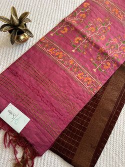 Colours – COFFEEBROWN WITH ONIONPINK