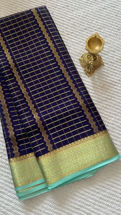 Colours – NAVYBLUE WITH SEAGREEN