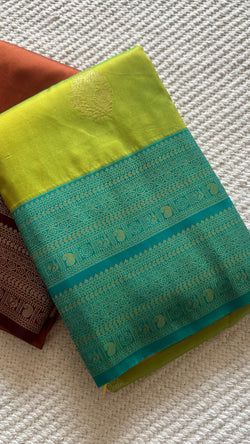 Colours – PARROTGREEN WITH RAMABLUE