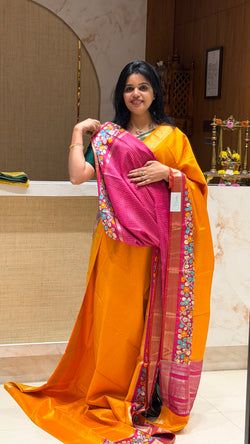 Colours – ORANGE WITH PINK