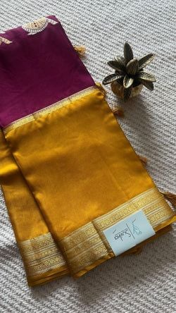 Colours – MAGENTA WITH MUSTARD