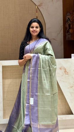 SEAGREEN WITH LAVENDER