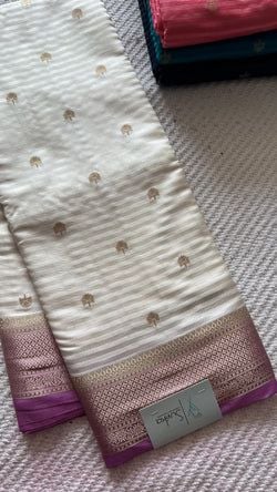 Colours – WHITE WITH LAVENDER