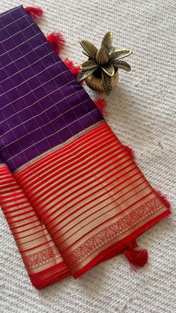 Colours – PURPLE WITH RED