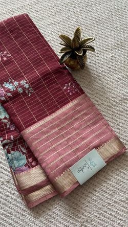 Colours – MAROON WITH BABYPINK