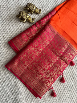 Colours – ORANGE WITH PINK