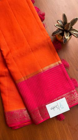 Colours – ORANGE WITH PINK