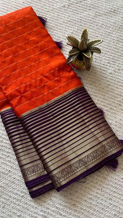 Colours – ORANGE WITH PURPLE