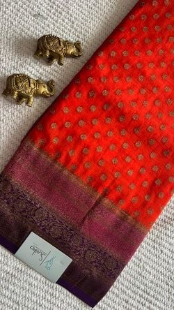 Colours – ORANGE WITH PURPLE