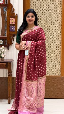 Colours – MAROON WITH ONIONPINK