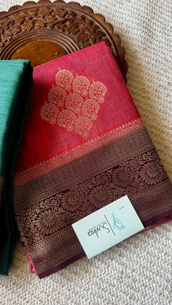 Colours – PEACH WITH COFFEEBROWN