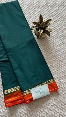 BOTTLEGREEN WITH ORANGE