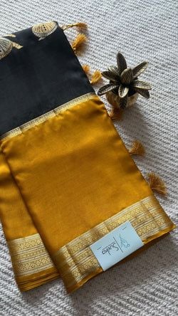 Colours – BLACK WITH MUSTARD