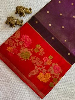 Colours – PURPLE WITH RED