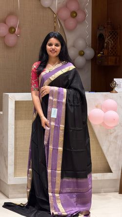 Colours – BLACK WITH LAVENDER