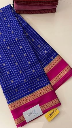 ROYAL BLUE WITH PINK