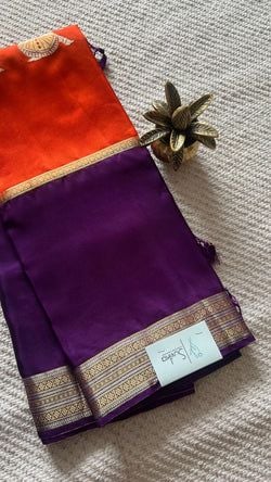Colours – ORANGE WITH PURPLE