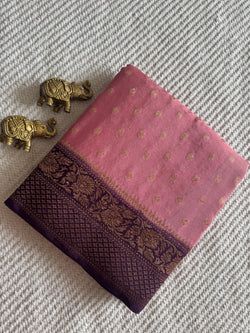 Colours – BABYPINK WITH PURPLE