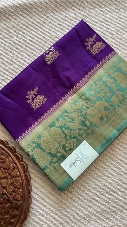 PURPLE WITH SEAGREEN