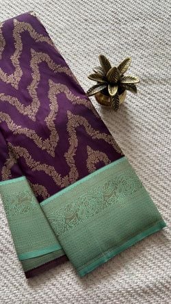 Colours – PURPLE WITH SEAGREEN
