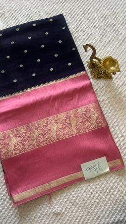 Colours – BLUE WITH BABYPINK