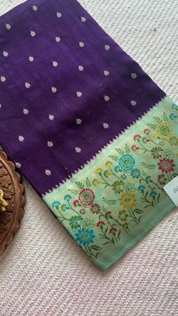 PURPLE WITH SEAGREEN