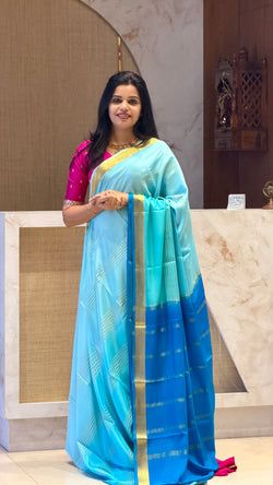 Colours – SKYBLUE WITH BABYBLUE