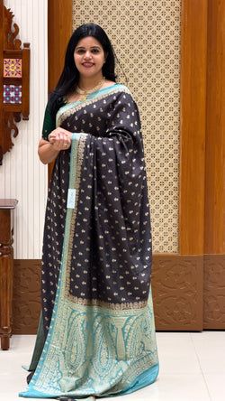 Colours – BLACK WITH SEAGREEN