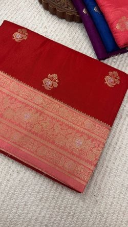 Colours – RED WITH PEACH