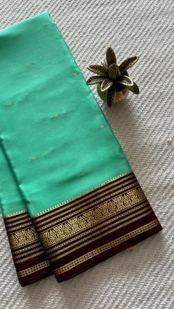 Colours – SEAGREEN WITH COFFEEBROWN