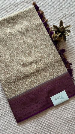 Colours – OFFWHITE WITH PURPLE