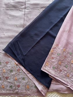 Colours – LAVENDER WITH NAVYBLUE