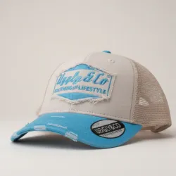 Diamond Logo – Sky Blue & White Diamond