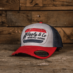 Variant – White & Red Flat Track