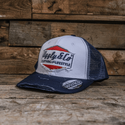 Variant – Navy Blue & White Diamond