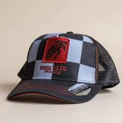 Flat Logo – Chequered